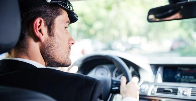 Private driver Chicago with a luxury chauffeur-driven vehicle for executive and personal transportation.