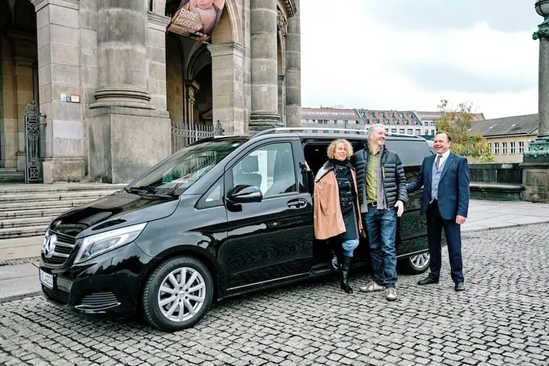 Airport to hotel transportation with a luxury chauffeur-driven vehicle for comfortable and reliable transfers.
